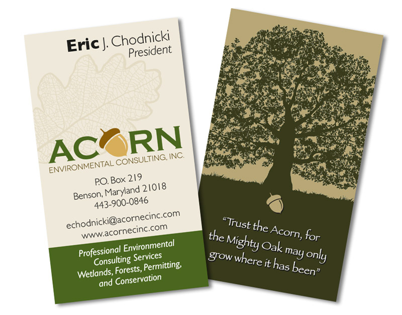 Acorn Business Card