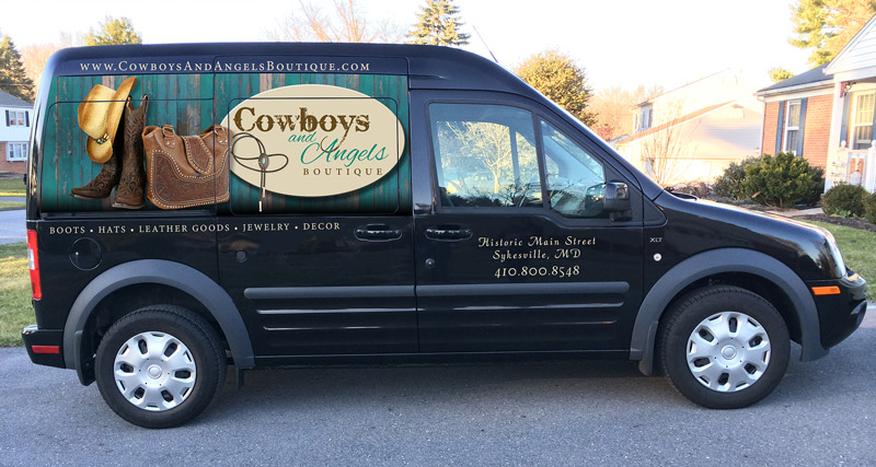 Truck Wrap Side Design